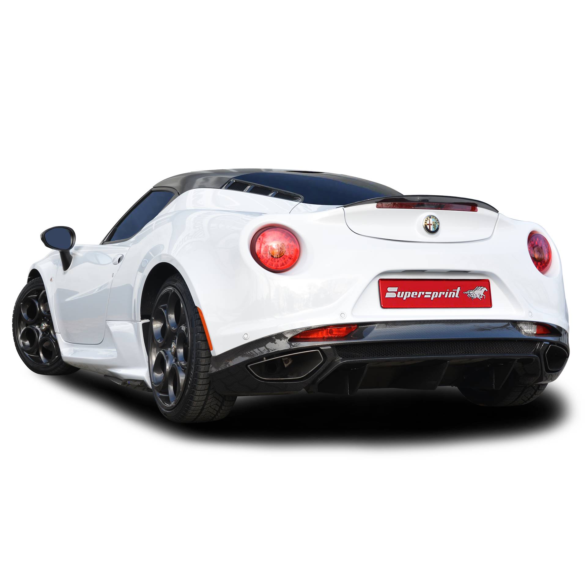 Système d'échappement Supersprint pour ALFA ROMEO 4C 1750 TBi (241 Hp)